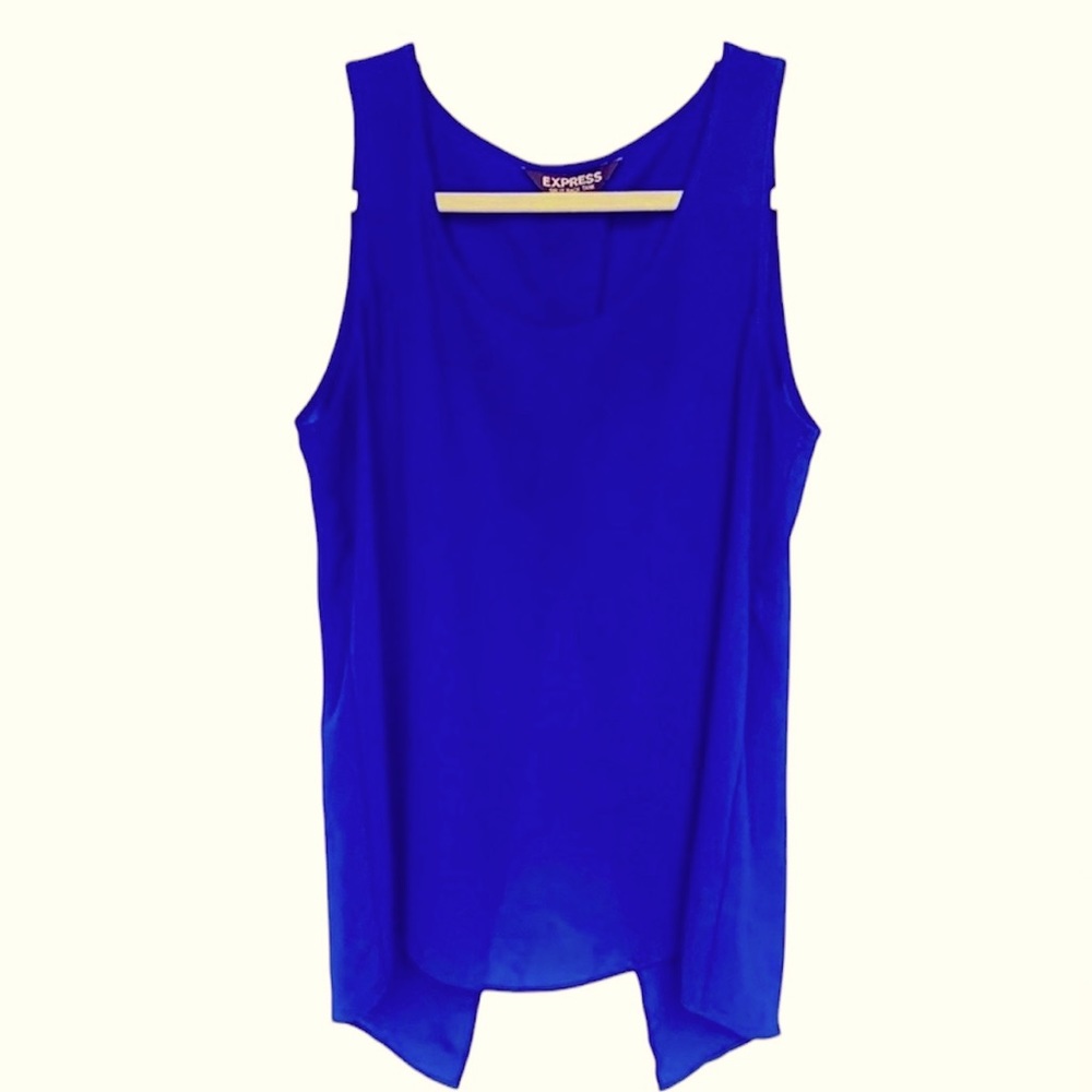 Sheer Split-Back Tank
